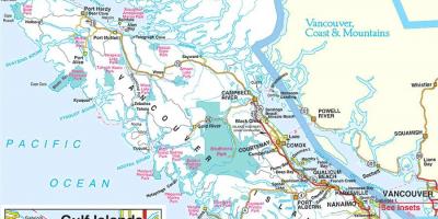 Vancouver parkok térkép