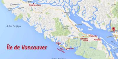 Térkép vancouver-sziget arany követelés 