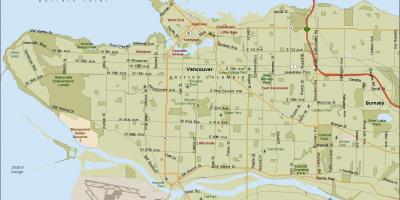 Vancouver térkép