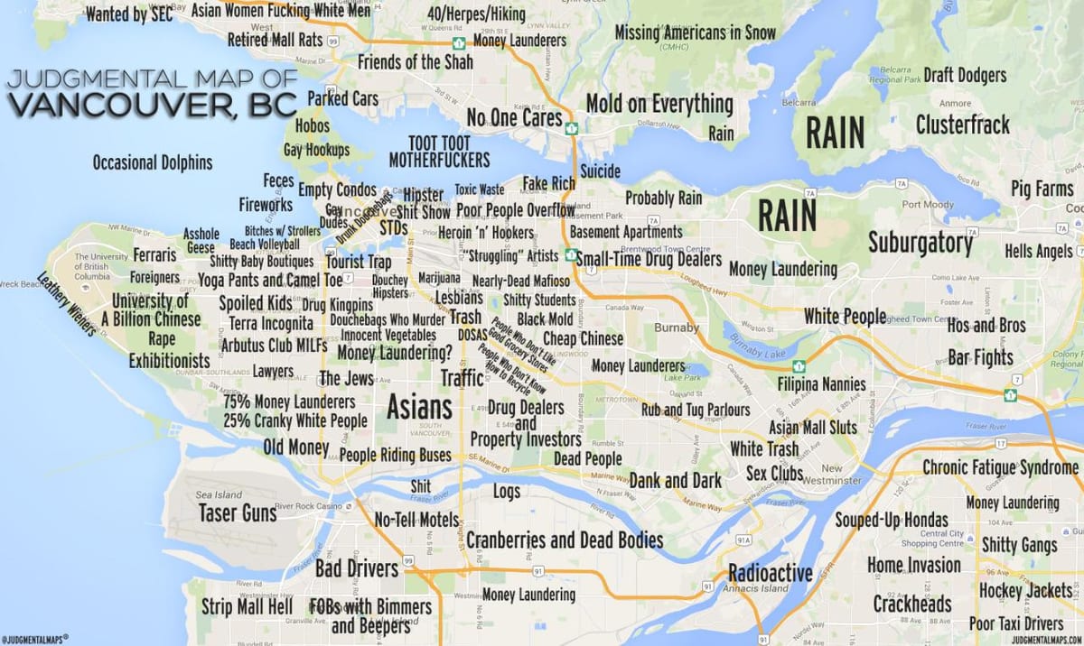 ítélkező térkép vancouver