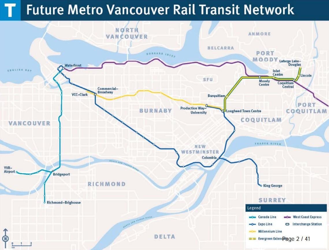 Térkép burnaby magasvasút