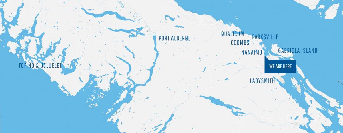 Térkép coombs-vancouver-sziget 