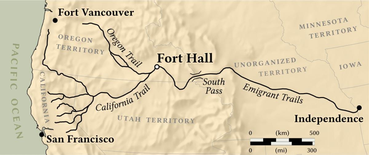 Térkép fort vancouver