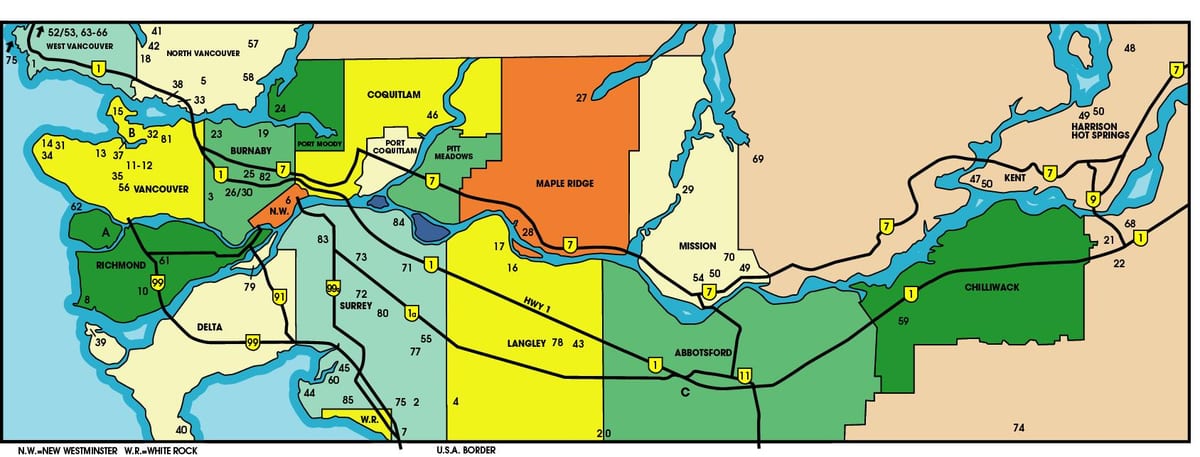 térkép alsó anyaország british columbia