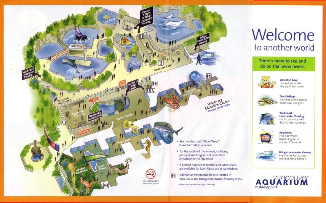 Térkép vancouver aquarium