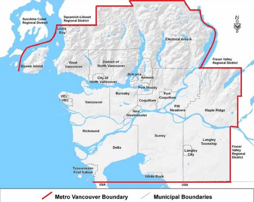 vancouver cső térkép