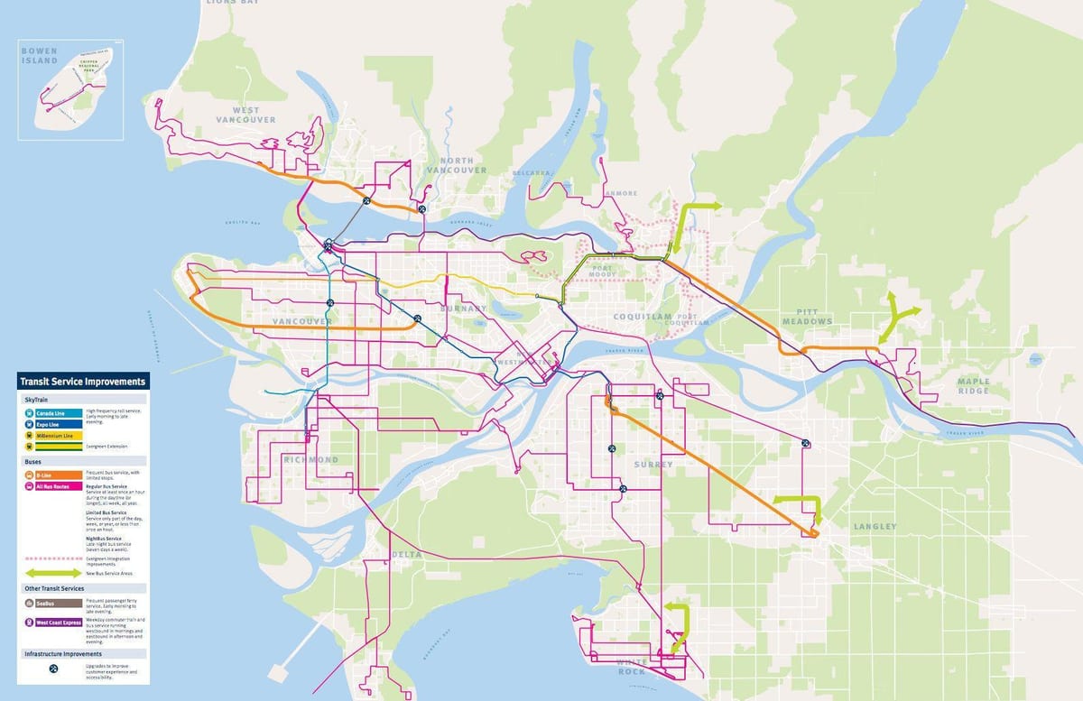 vancouver árutovábbítási rendszer térképen