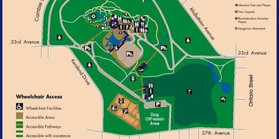 Térkép erzsébet királyné park-vancouver
