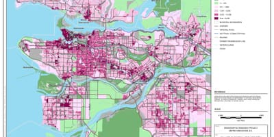 Térkép evo vancouver