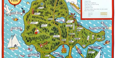 Térkép stanley park gyaloglás