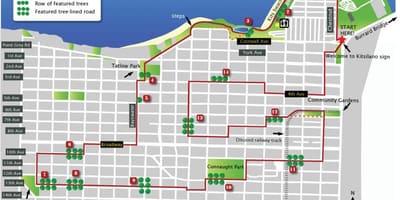 Térkép kitsilano vancouver