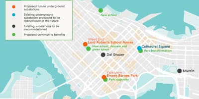 Térkép yaletown vancouver bc