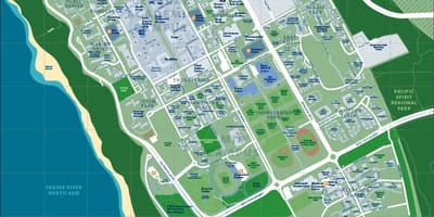 Térkép ubc vancouver
