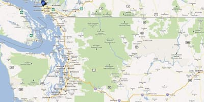 Térkép van vancouver