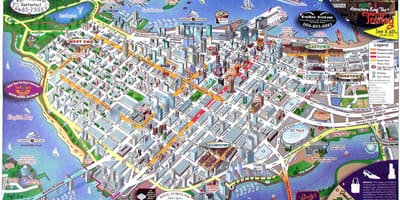Térkép vancouver bc canada