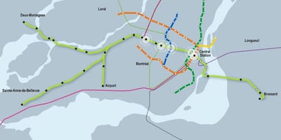 Térkép vancouver egysínű
