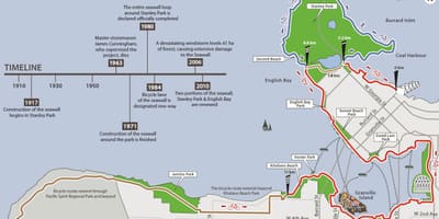 Térkép vancouver gátról