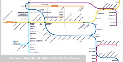 Térkép vancouver lrt 