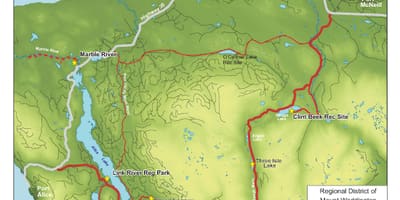 Térkép vancouver-szigeti barlangok