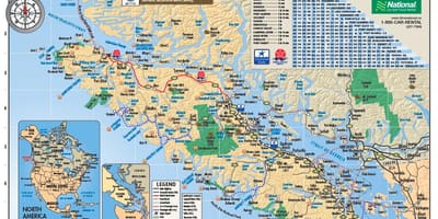 Térkép vancouver-sziget rv park