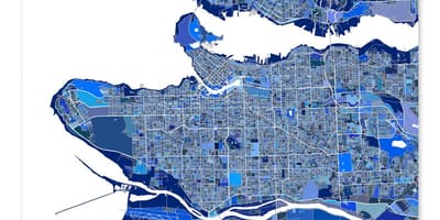 Térkép vancouver művészet