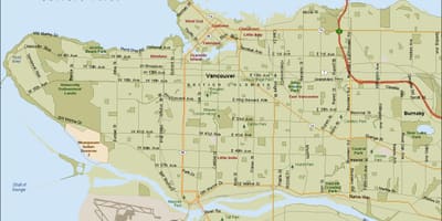 Vancouver térkép